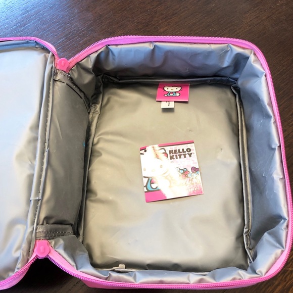 Hello Kitty Rainbow Insulated Lunch Box and Pencil Case - Picture 4 of 6